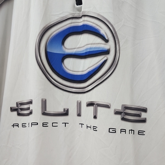Elite Blue and White Men's Performance Jersey - Picture 3 of 10